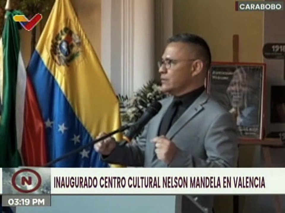 Carabobo | Inaugurado Centro Cultural Nelson Mandela en Valencia