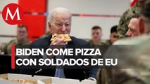 Biden llega a Rzeszow en Polonia, cerca de la frontera con Ucrania