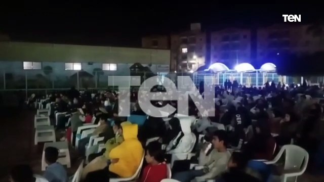 جماهير مرسى مطروح تتابع مباراة مصر والسنغال ضمن تصفيات كأس العالم
