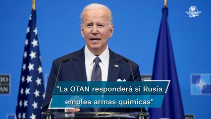 Biden advierte más sanciones para "aumentar el dolor" de Rusia en la cumbre de la OTAN