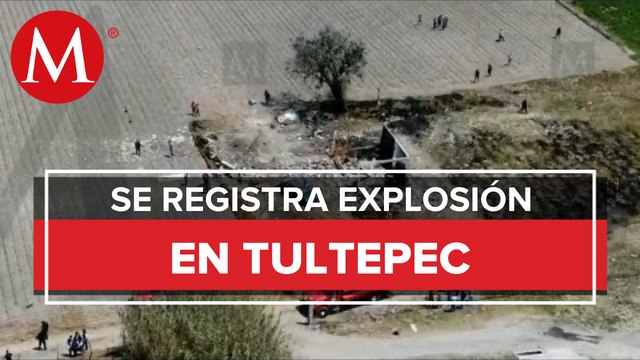 Se registró una explosión dentro de un taller de pirotecnia en Edomex