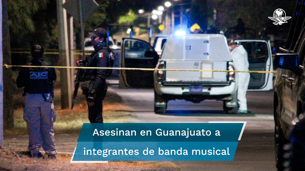 Confirman asesinato de los integrantes de la banda musical "Los Chuparrecio"