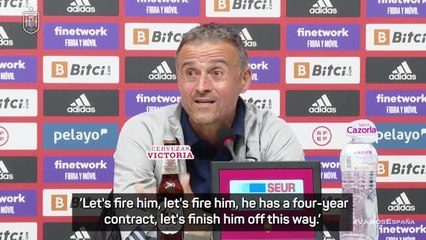 Enrique not extended Spain contract in case of World Cup failure