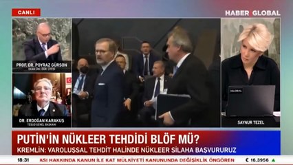 Canlı yayında tepkiye neden olan 'nükleer' açıklaması: Putin'in yerinde olsam fırlatırım bir tane