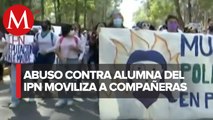 Manifestantes irrumpen en instalaciones del IPN por presunto caso de abuso en Voca 7