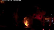 Ümraniye'de doğal gaz kutusunda korkutan patlama