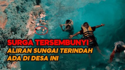 KEINDAHAN SUNGAI CITOE DI DESA PANGLIARAN TASIKMALAYA, AIRNYA JERNIH BANGET