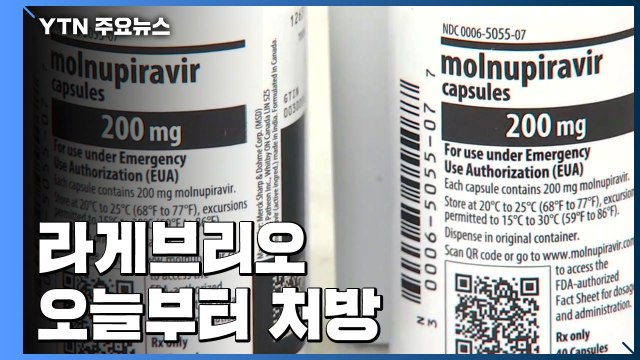 '먹는 치료제' 라게브리오 오늘부터 본격 처방... 거점 약국에만 소량 입고 / YTN