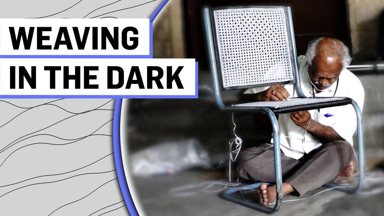 Weaving in the dark | Bringing wire-woven cantilever chairs back to life