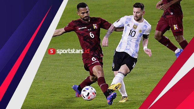 Bikin Gol, Lionel Messi Antarkan Argentina Gebuk Venezuela di Kualifikasi Piala Dunia