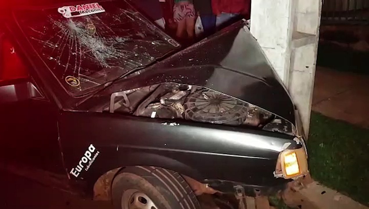 Tenente Eduardo Langner relata que crianças envolvidas no acidente sofreram ferimentos moderados