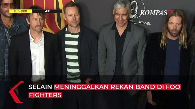 Kabar Duka! Drummer Foo Fighters Taylor Hawkins Meninggal Dunia