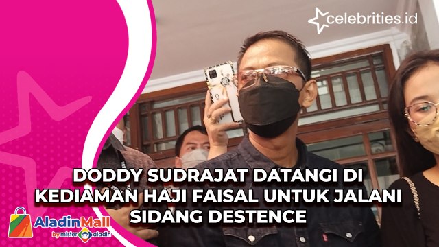 Doddy Sudrajat Datangi di Kediaman Haji Faisal Untuk Jalani Sidang Destence