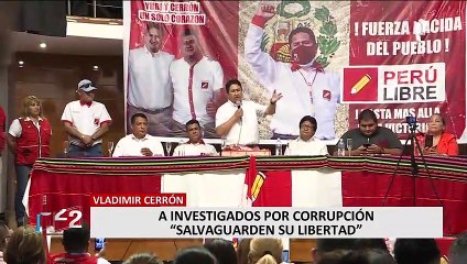 Vladimir Cerrón a investigados por corrupción: "Salvaguarden su libertad"
