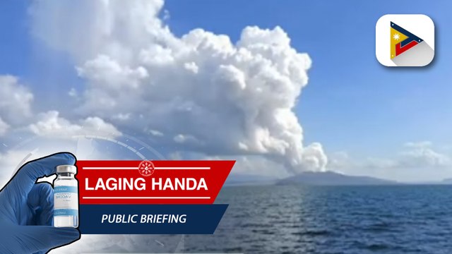 Alert Level 3, itinaas sa Bulkang Taal; Phivolcs, inirekomenda ang paglilikas ng mga residente sa isla ng Taal at high-risk barangays