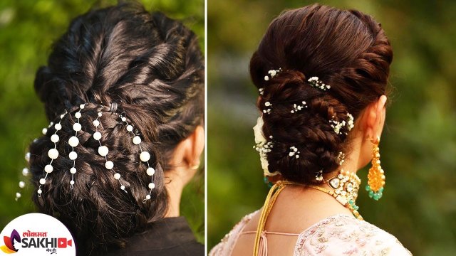 गुढीपाडव्याला केसांची हेअर स्टाईल कशी करायची? How to do Hair Style on the occasion of Gudhipadwa?
