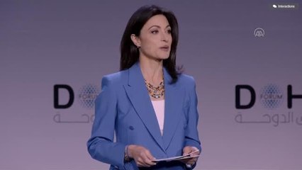 Ukrayna Devlet Başkanı Zelenskiy, Doha Forumu'na katıldı