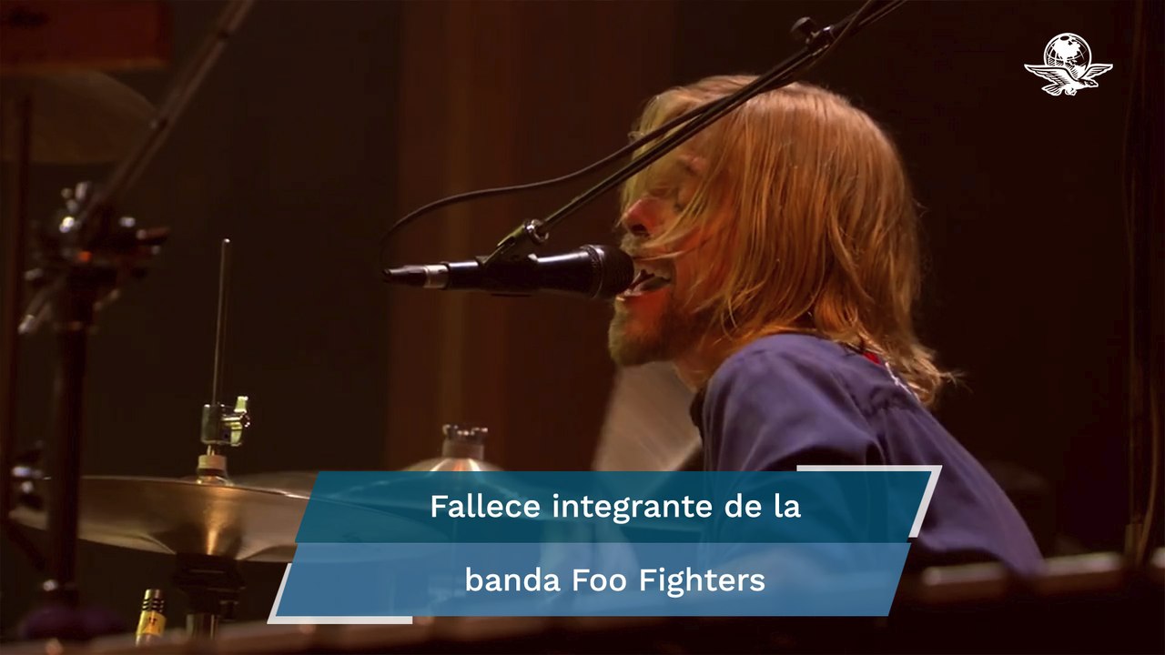 Muere Taylor Hawkins, baterista de Foo Fighters