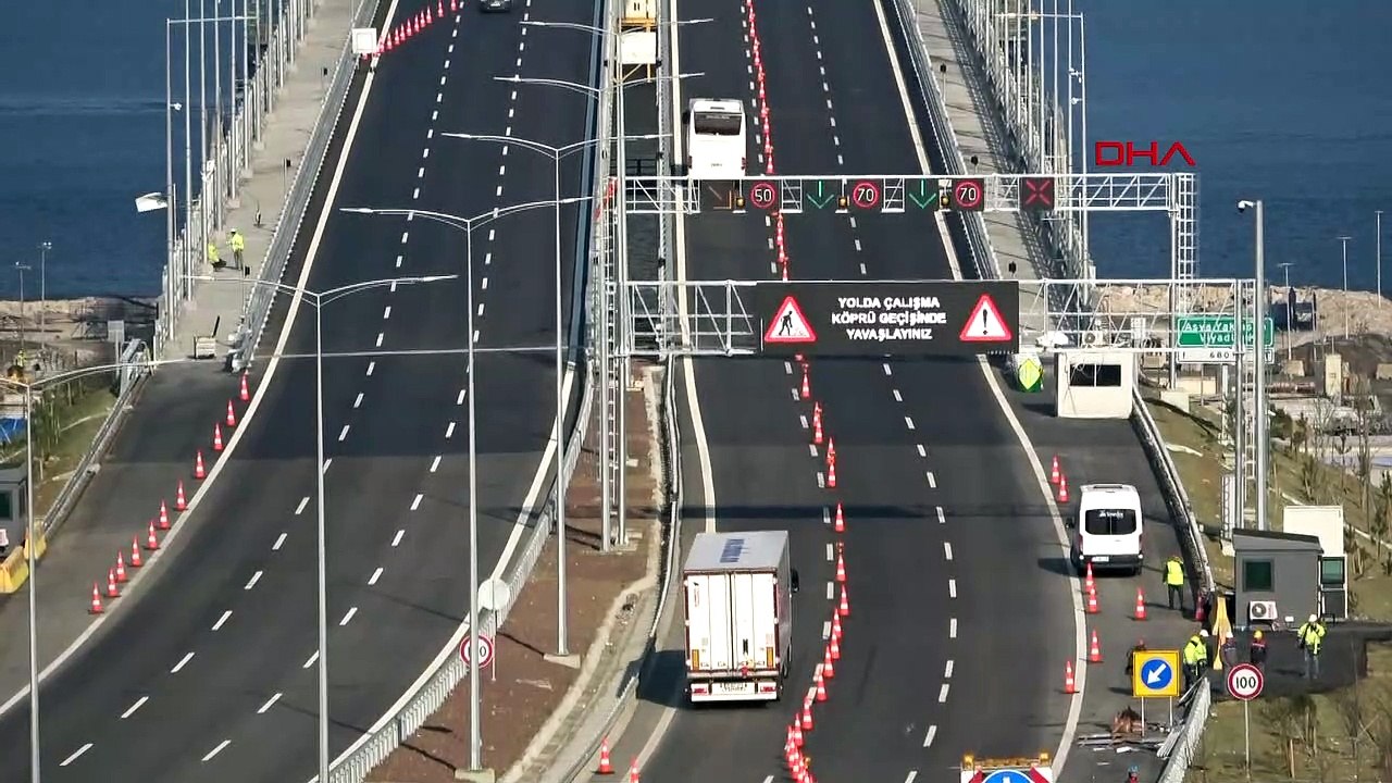 1915 Çanakkale Köprüsü'nde ücretli geçişler başladı