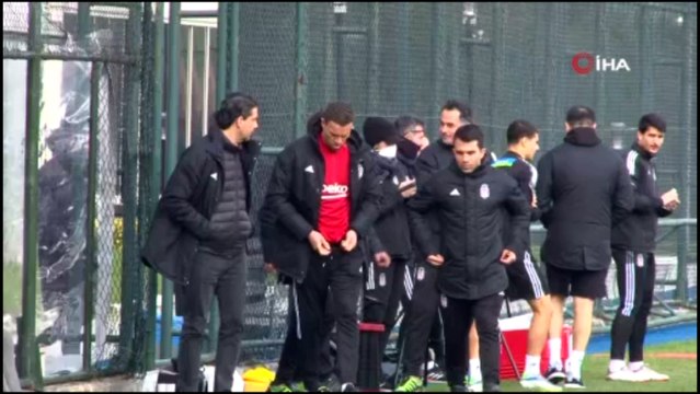 Beşiktaş, Trabzonspor maçı hazırlıklarına devam etti
