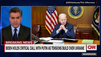 Biden warns Putin against Ukraine invasion during phone call