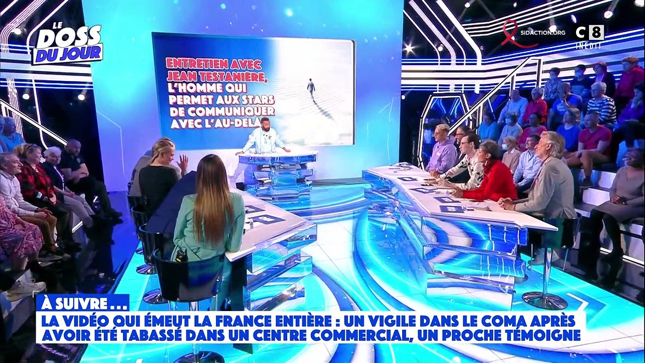 Benjamin Castaldi reçoit un message de sa grand-mère Simone Signoret dans TPMP