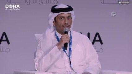 Son dakika haber... Katar Dışişleri Bakanı: "Bölgemizdeki kriz ve çatışmalar Ukrayna'daki kadar dikkat çekmedi"