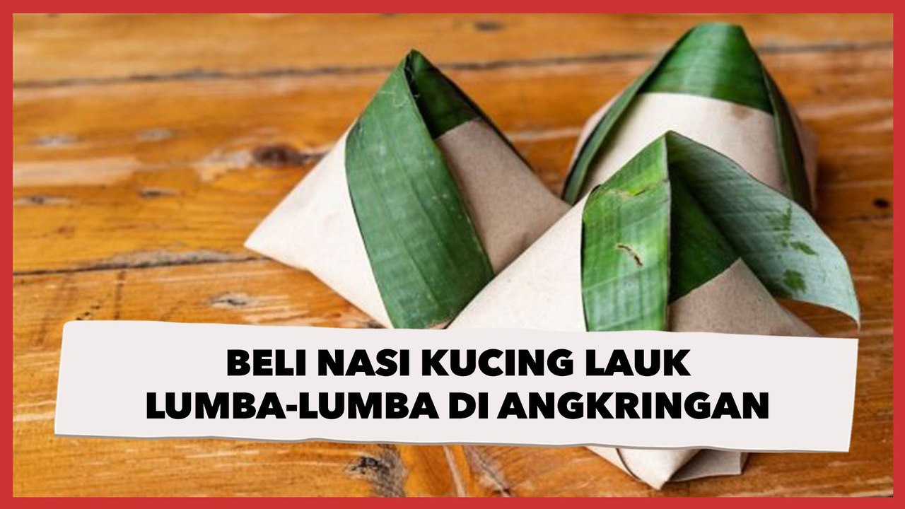 Beli Nasi Kucing Lauk Lumba-Lumba di Angkringan...