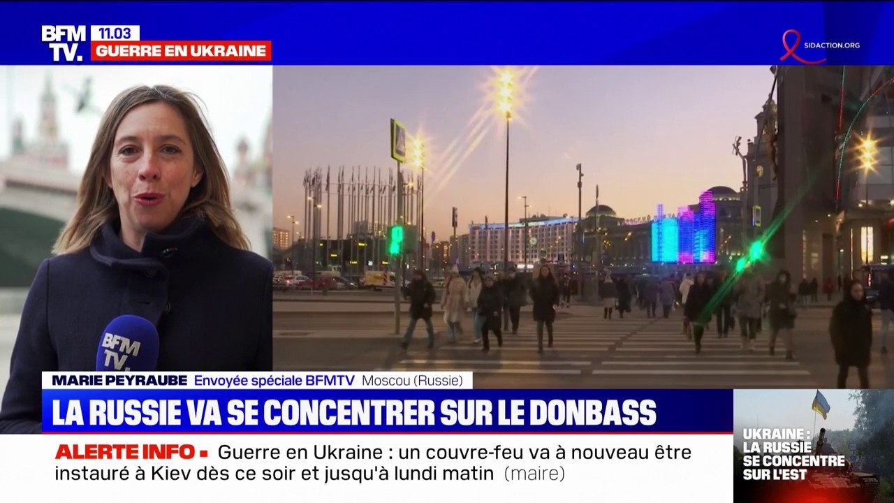 Comment l'annonce faite par la Russie de se concentrer sur le Donbass est-elle perçue à Moscou ?