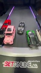 US vs Europe Car race.