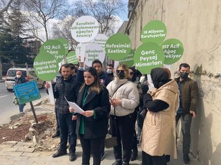 MİMARİ VE ŞEHİRCİLİK PLATFORMU ÜYELERİNDEN KESİLEN ÇINAR AĞAÇLARI İÇİN PROTESTO