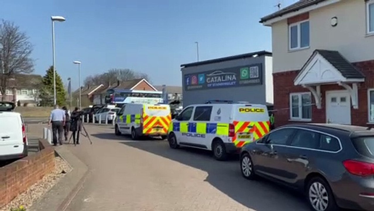 Stanningley murder scene