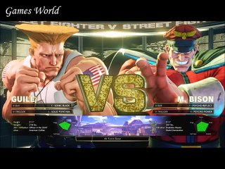 Guile Vs M. Bison - Best Game Fight