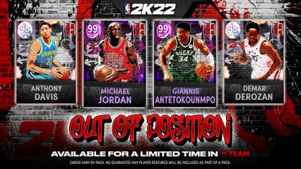 NBA 2K22 - Out of Position Packs PS