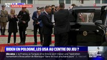 Guerre en Ukraine: le président des États-Unis Joe Biden rencontre son homologue polonais