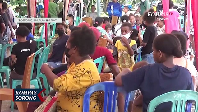 Polres Sorong Kota Kejar Target Vaksinasi Covid-19 Bagi Anak