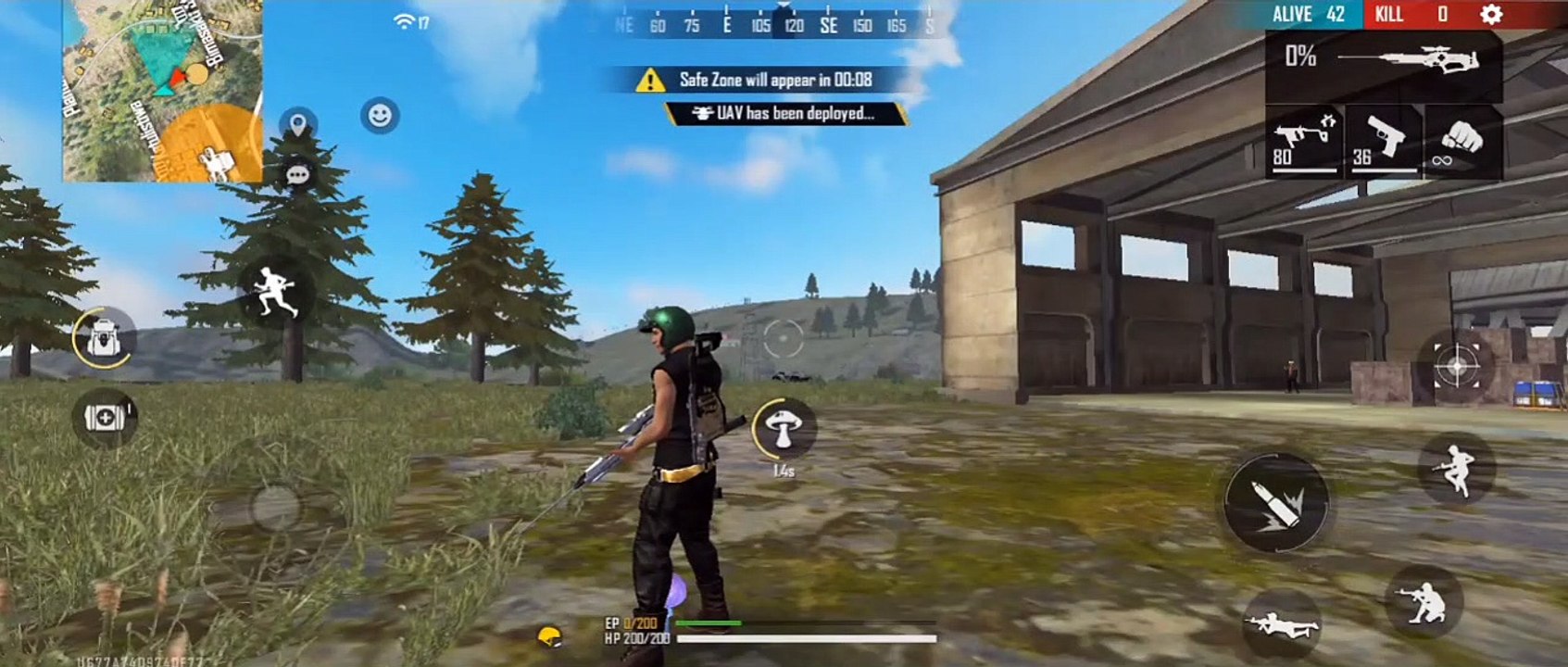 Free fire game #car accident