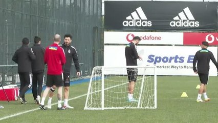 Beşiktaş, Trabzonspor maçının hazırlıklarını sürdürdü
