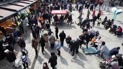 Binlerce İstanbullu Ramazan öncesi oraya akın etti