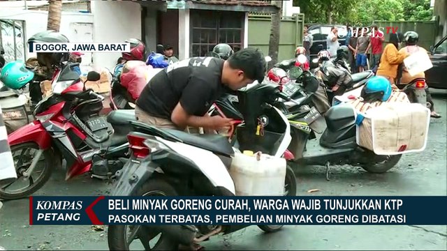 Jadi Syarat Beli Minyak Goreng Curah, Warga Bogor Harus Tunjukkan KTP Terlebih Dahulu
