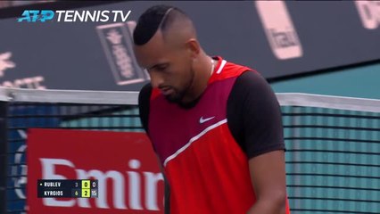 Highlights: Kyrgios fertigt Rublev in 52 Minuten ab