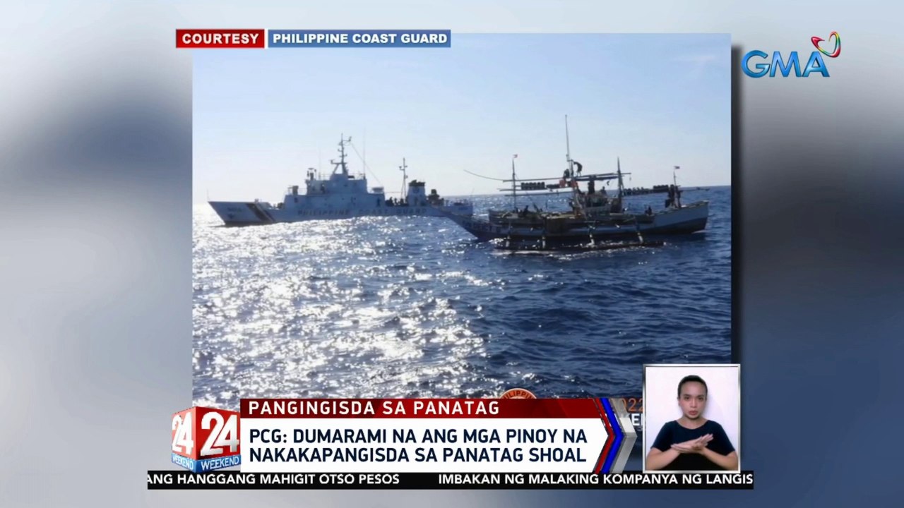 PCG: Dumarami na ang mga Pinoy na nakakapangisda sa Panatag Shoal | 24 Oras Weekend