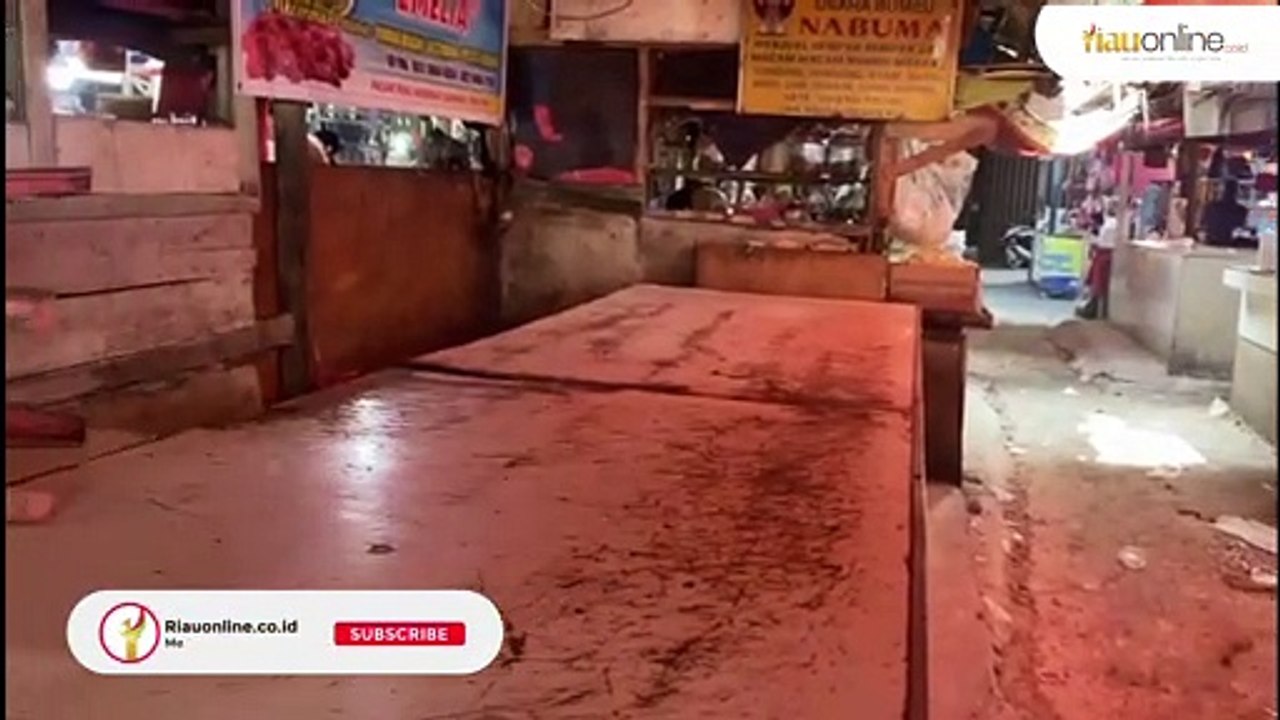 Sempat Mahal, Daging Sapi Kini "Menghilang" Di Pekanbaru !!