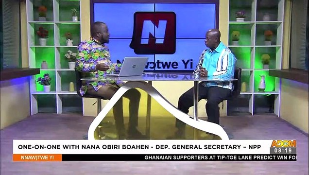 One-on-One with Nana Obiri Boahen - Dep. General Secretary - NPP - Nnawotwe Yi on Adom TV (26-3-22)