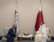 Son dakika haber! Filistin Başbakanı Iştiyye ile Katar Emiri Al Sani Filistin davasını görüştü