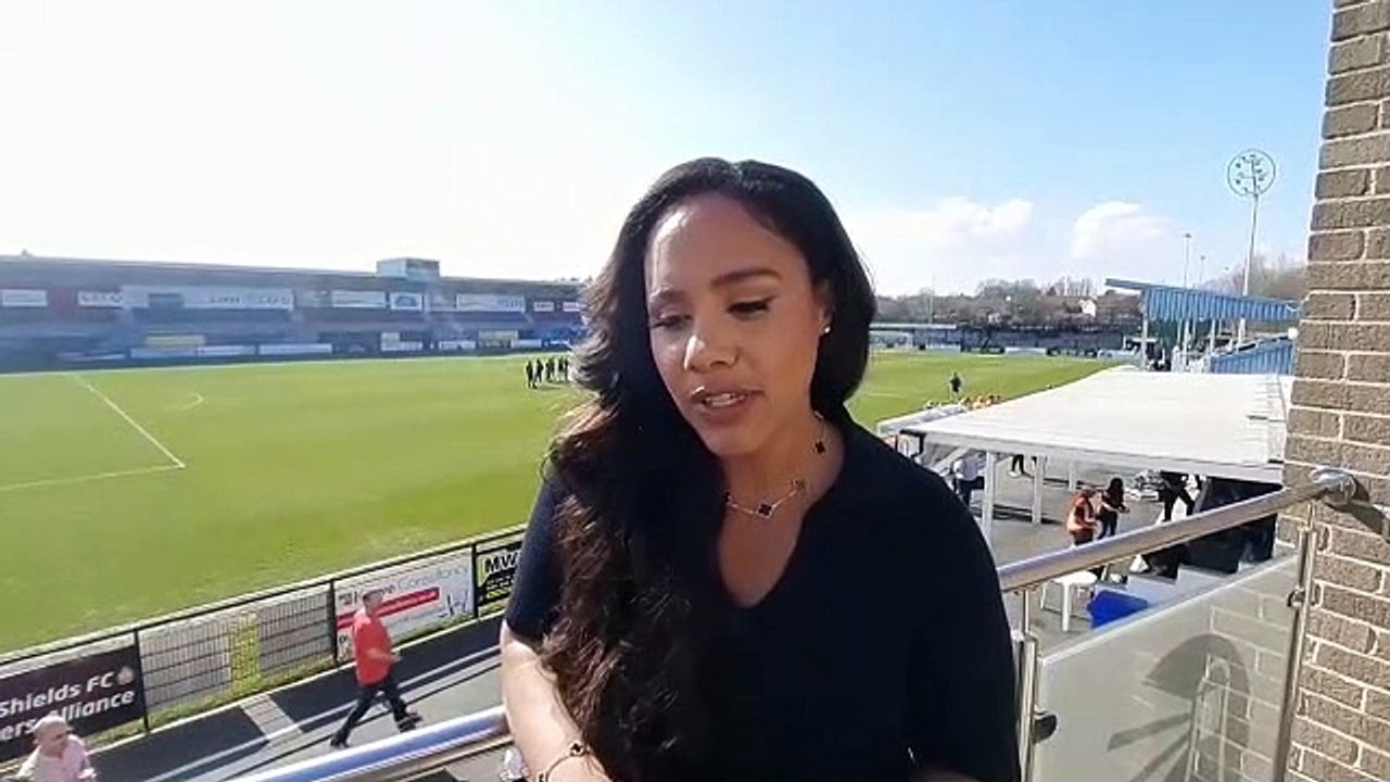 Alex Scott on South Shields FC  as Football Focus comes to town