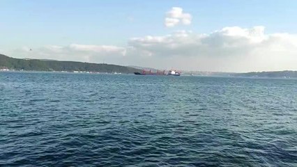 İstanbul Boğazı yeniden gemi trafiğine açıldı