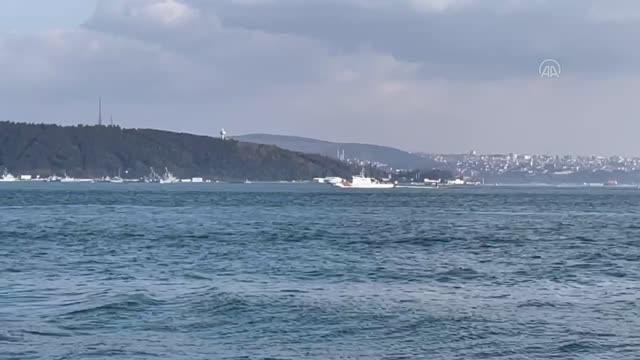 İstanbul Boğazı açıklarında mayın benzeri cisim ihtimaline karşı arama yapılıyor (3)