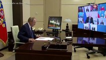 Kremlin depicts Russian defense minister on Putin video call amid speculation over whereabouts