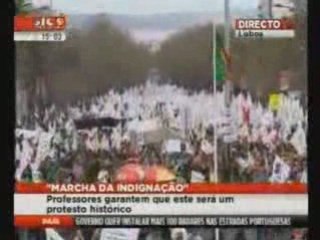 Marcha da Indignação...concentração da manifestação